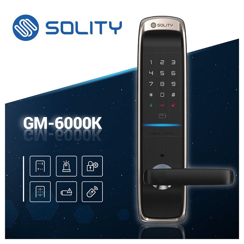 Khóa cửa thông minh Solity GM-6000K